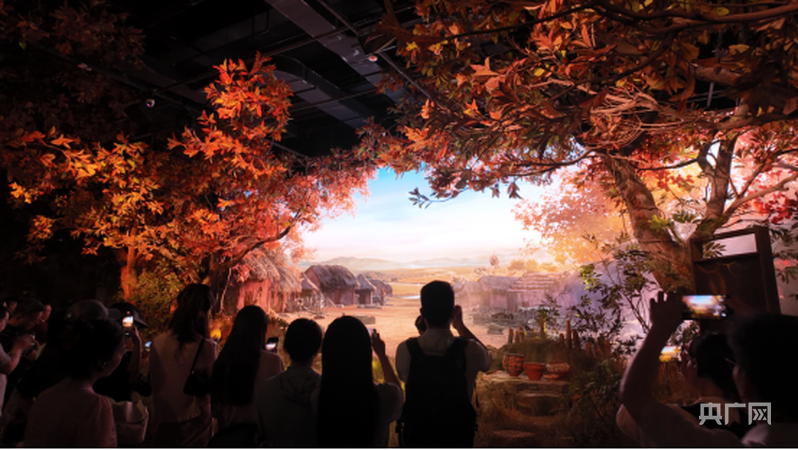 村遗址博物馆新馆：有点有面有上新！j9九游会网址是什么记者探访大河(图4)